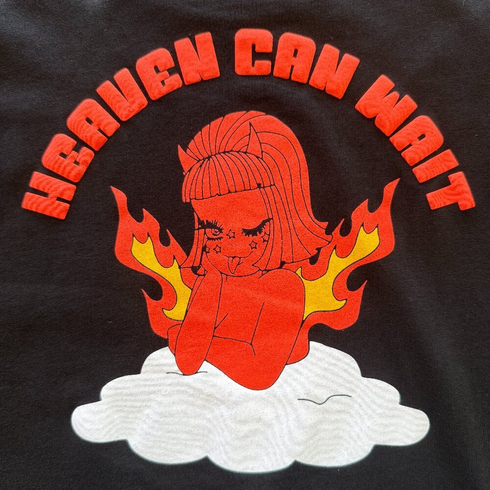 Valfre Heaven Can Wait La Diabla Long Sleeve Tee Medium - Picture 2 of 6